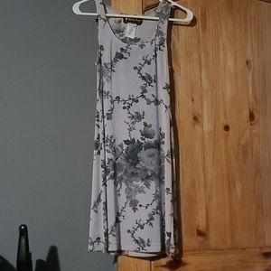 Mid length floral dress